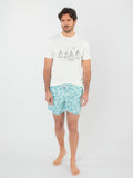 Bañador estampado marino