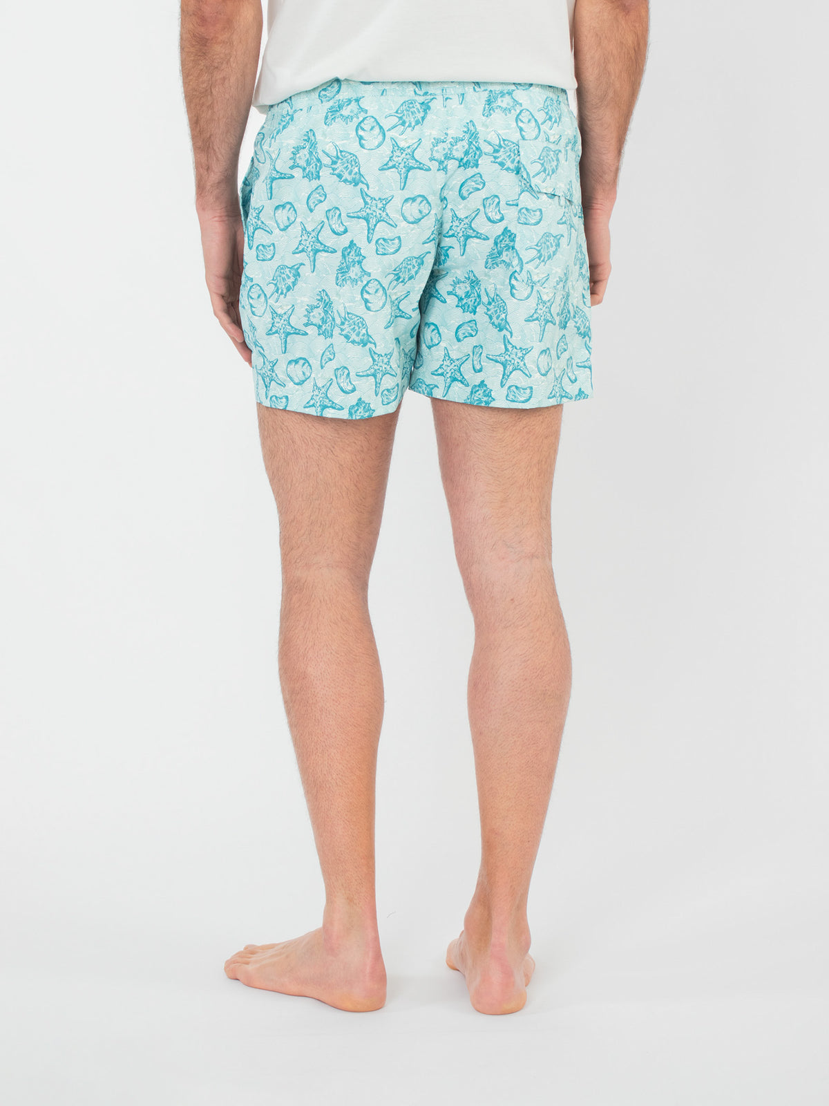 Bañador estampado marino