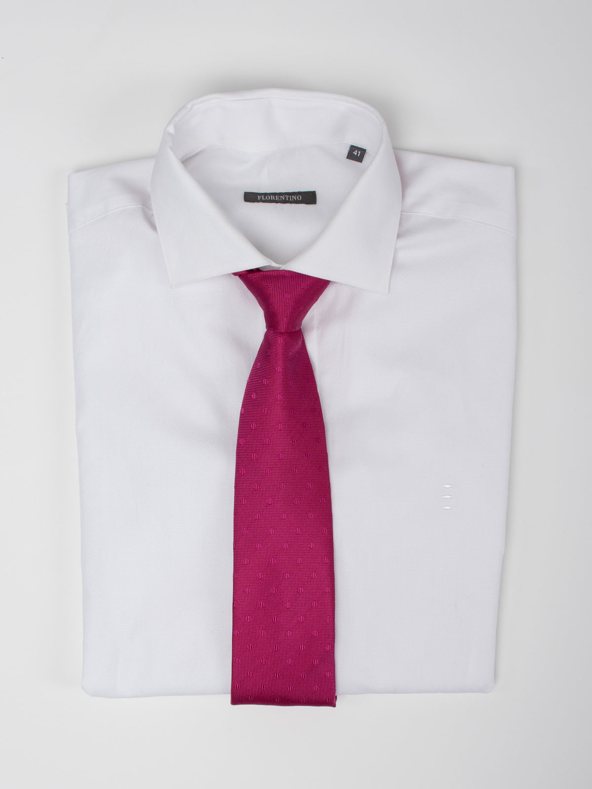 Corbata estructurada seda