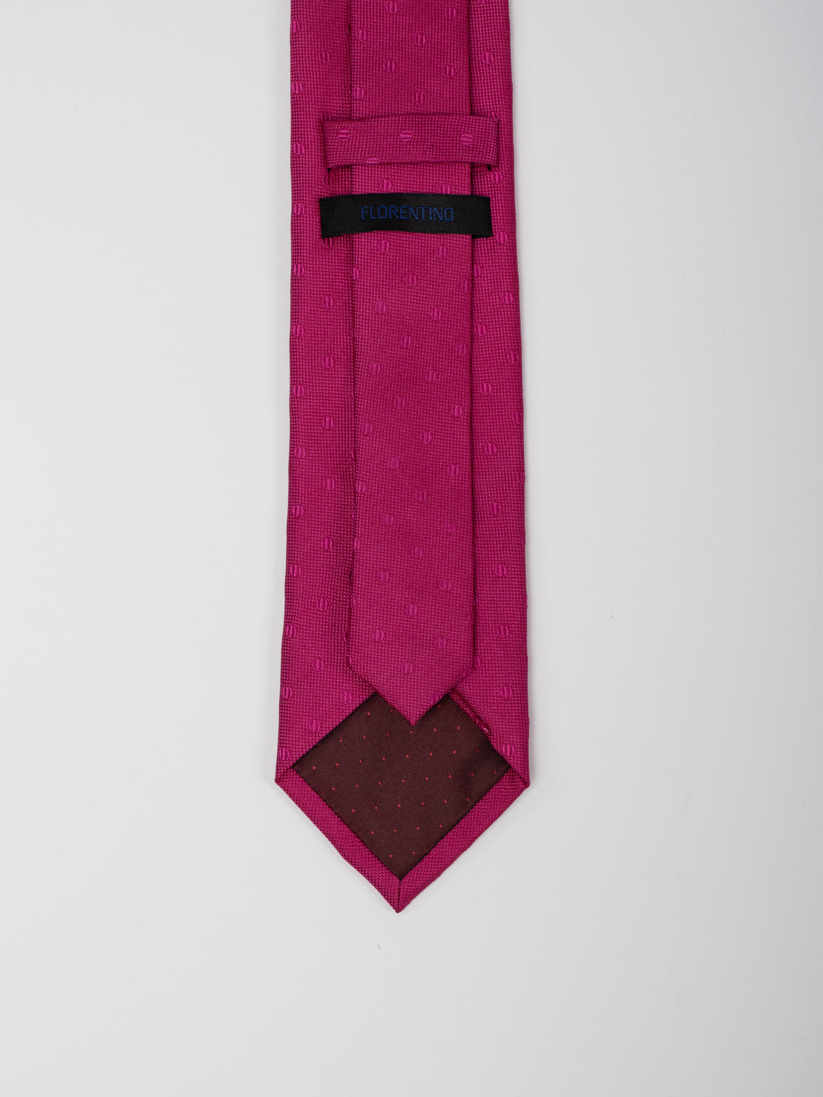 Corbata estructurada seda