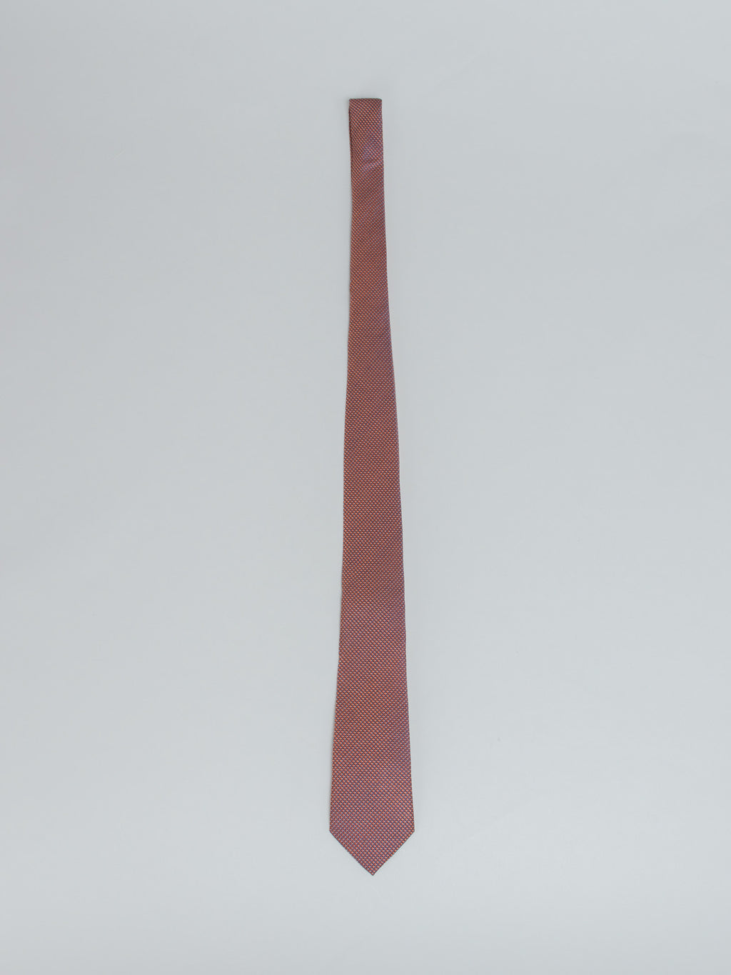 Corbata seda estructurada