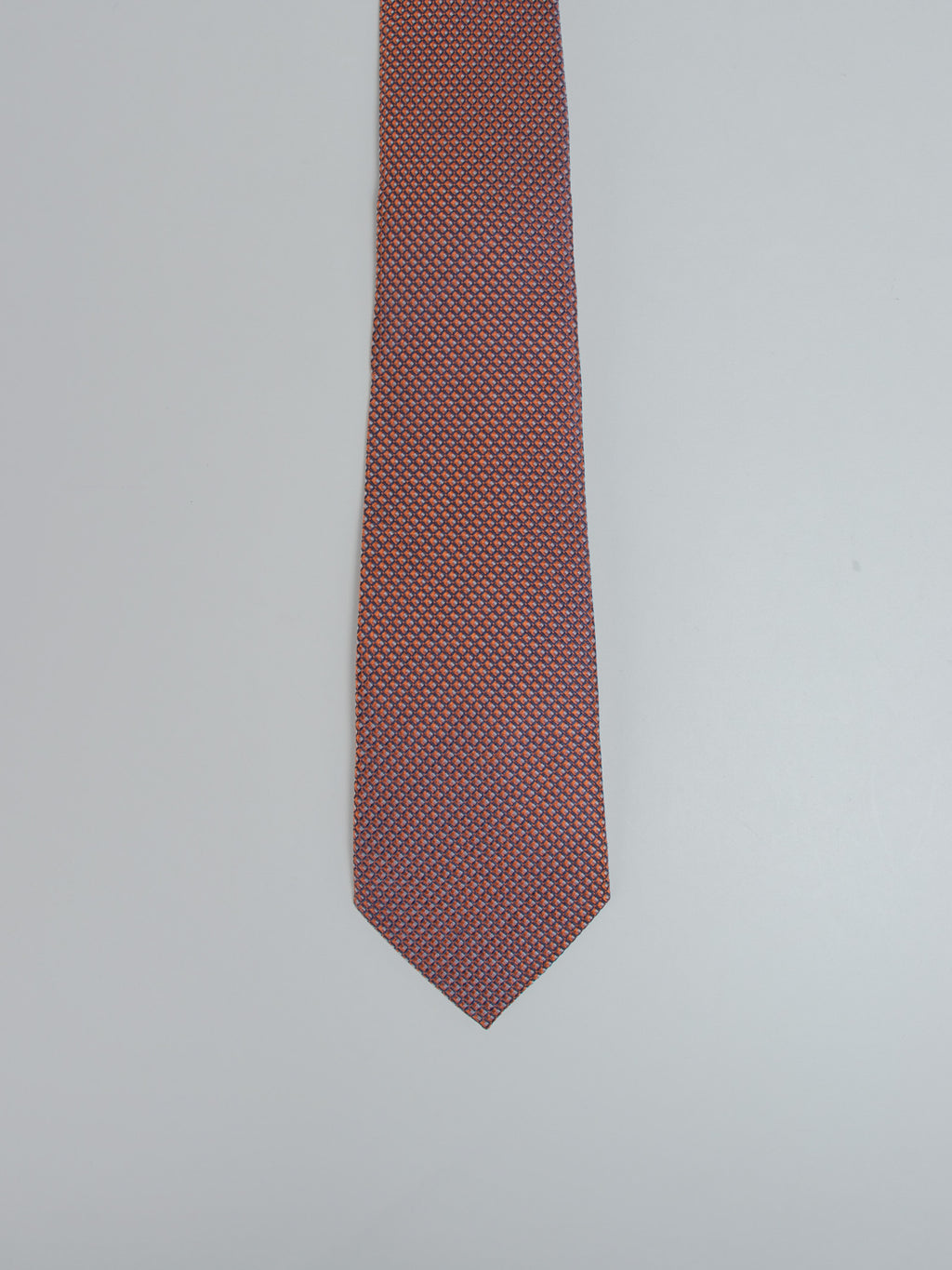 Corbata seda estructurada