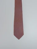 Corbata seda estructurada