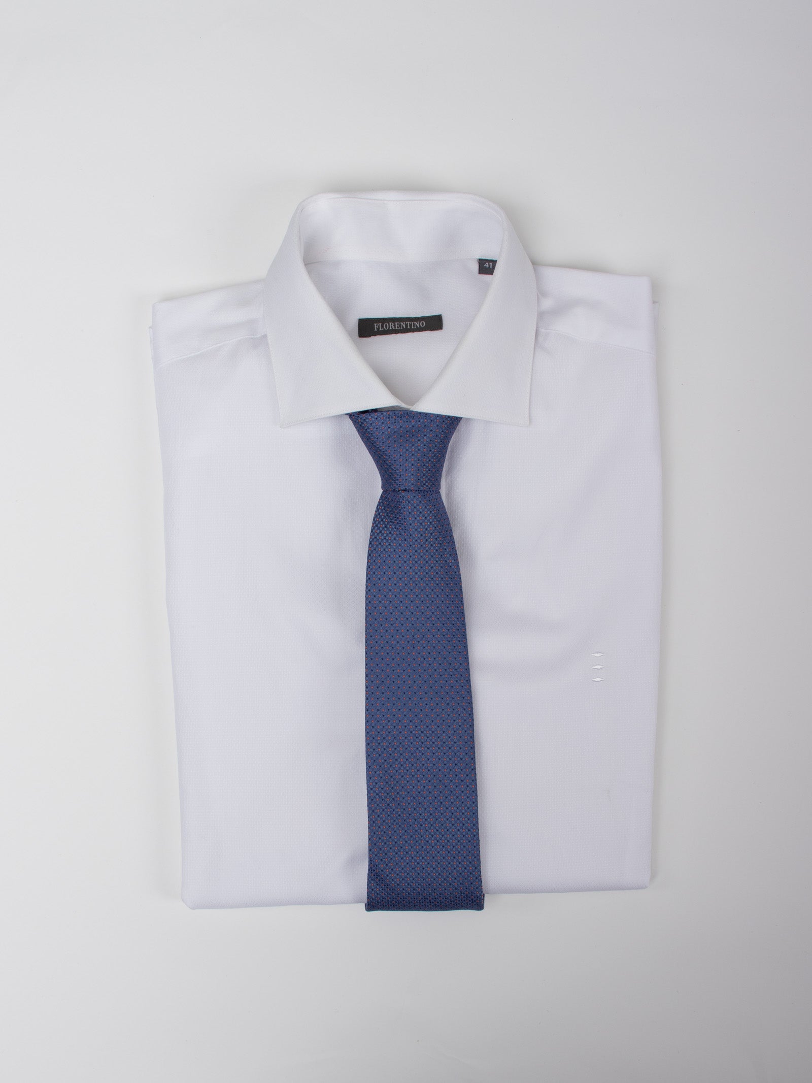 Corbata seda microdibujo