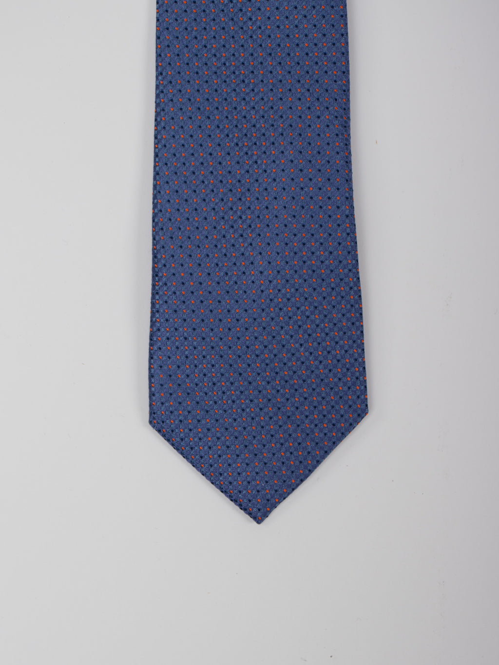 Corbata seda microdibujo
