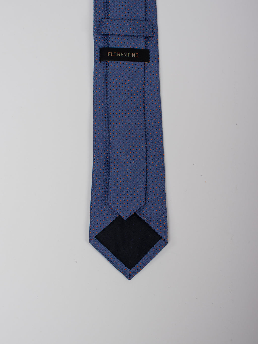 Corbata seda microdibujo