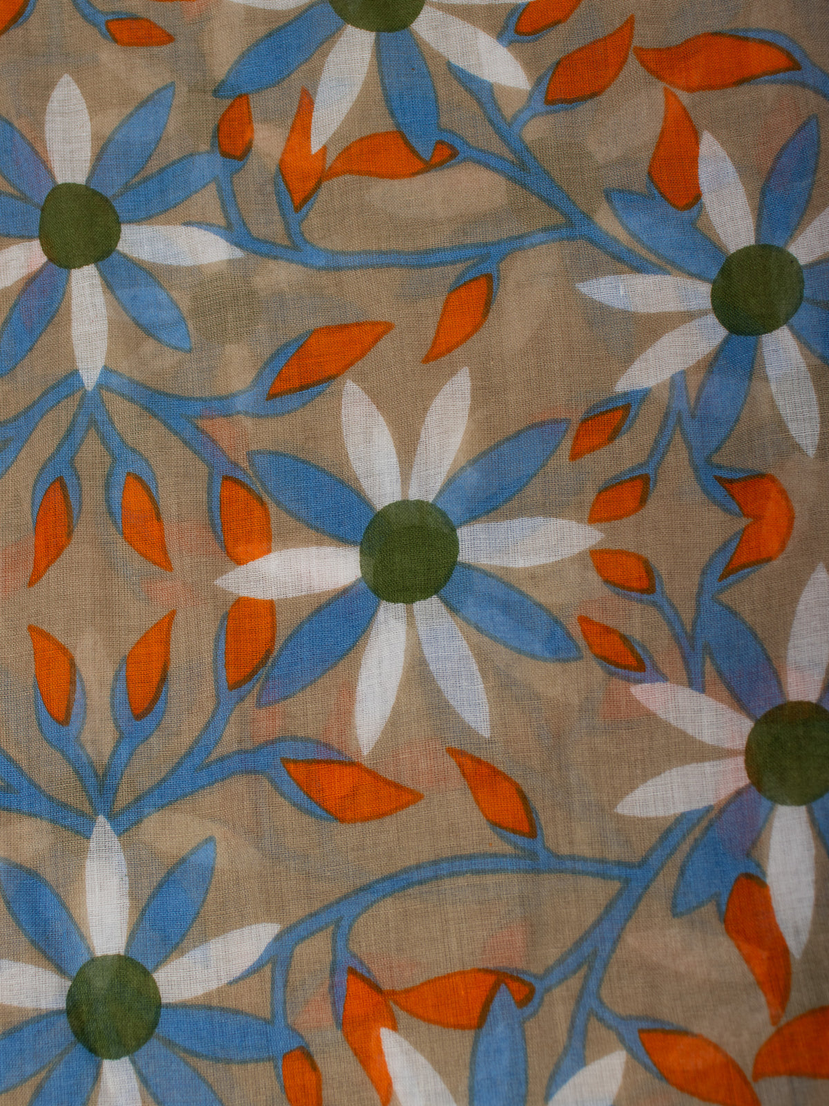 Fular estampado flores