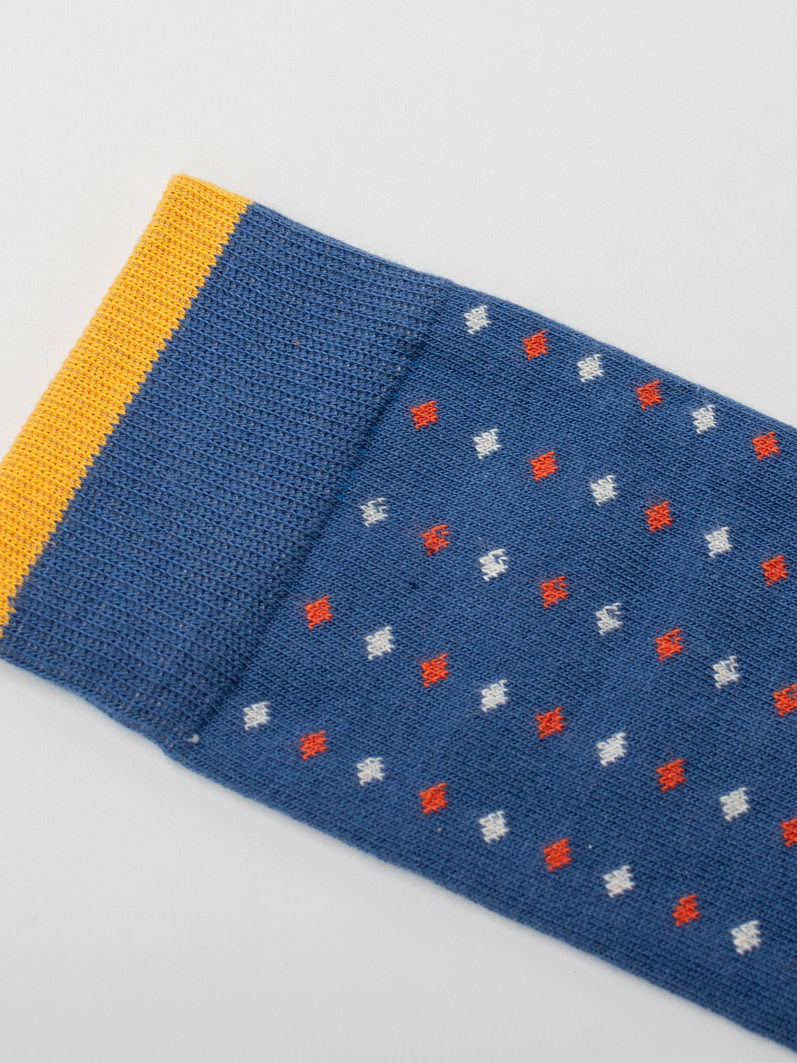 Rhombus design socks