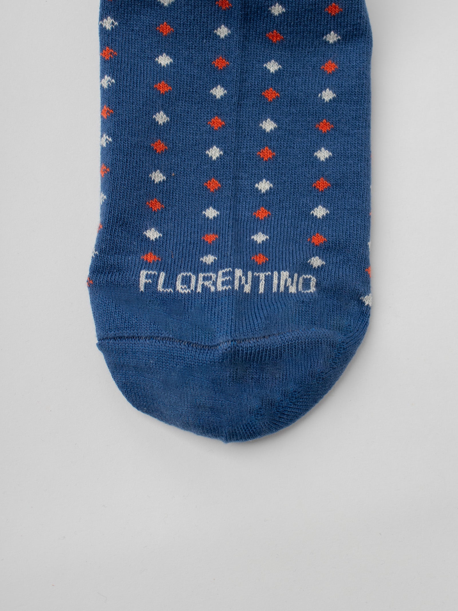 Rhombus design socks