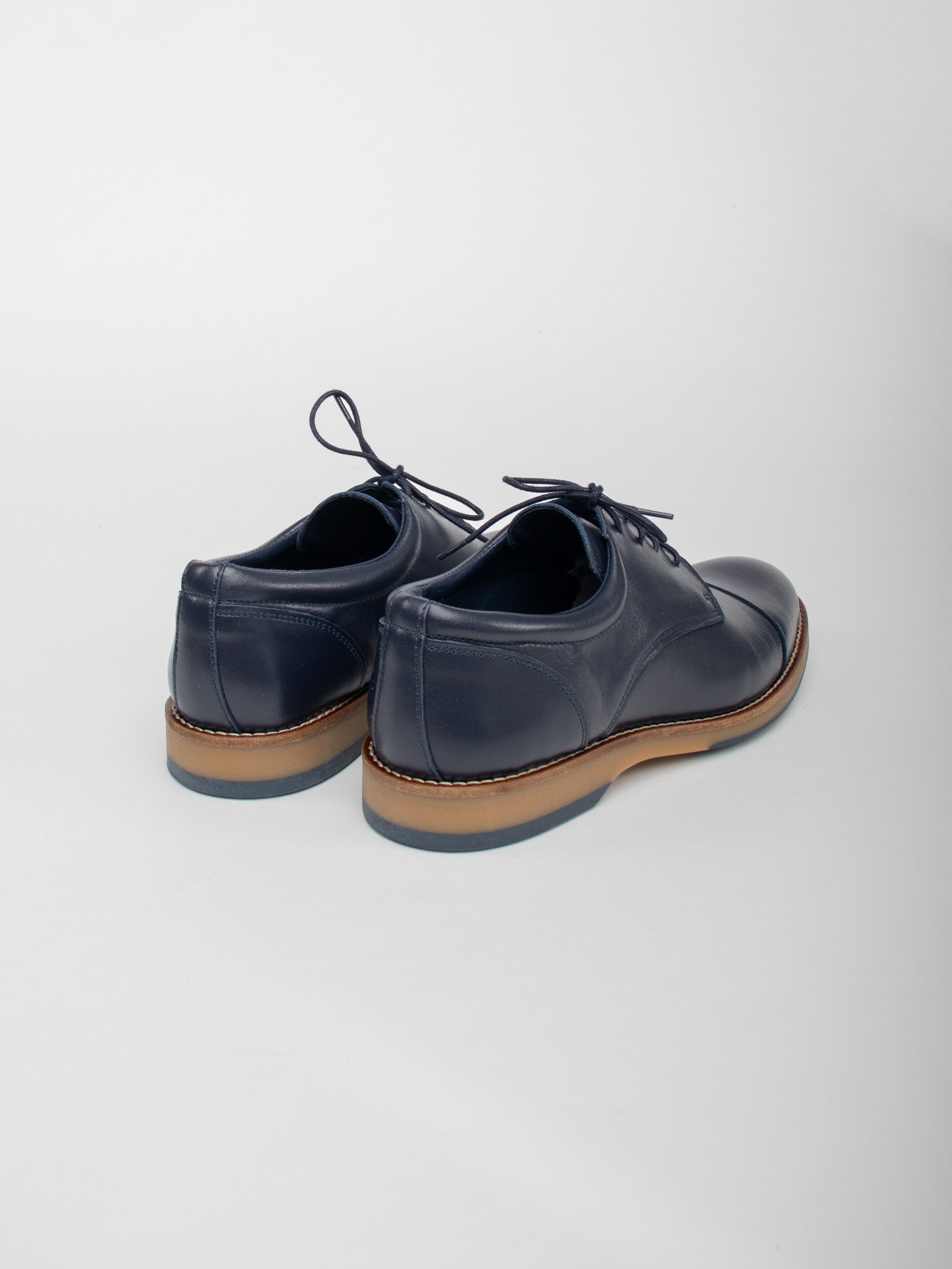 Zapato blucher piel
