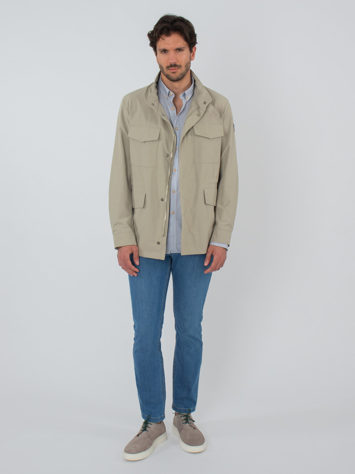 Multi-pocket parka