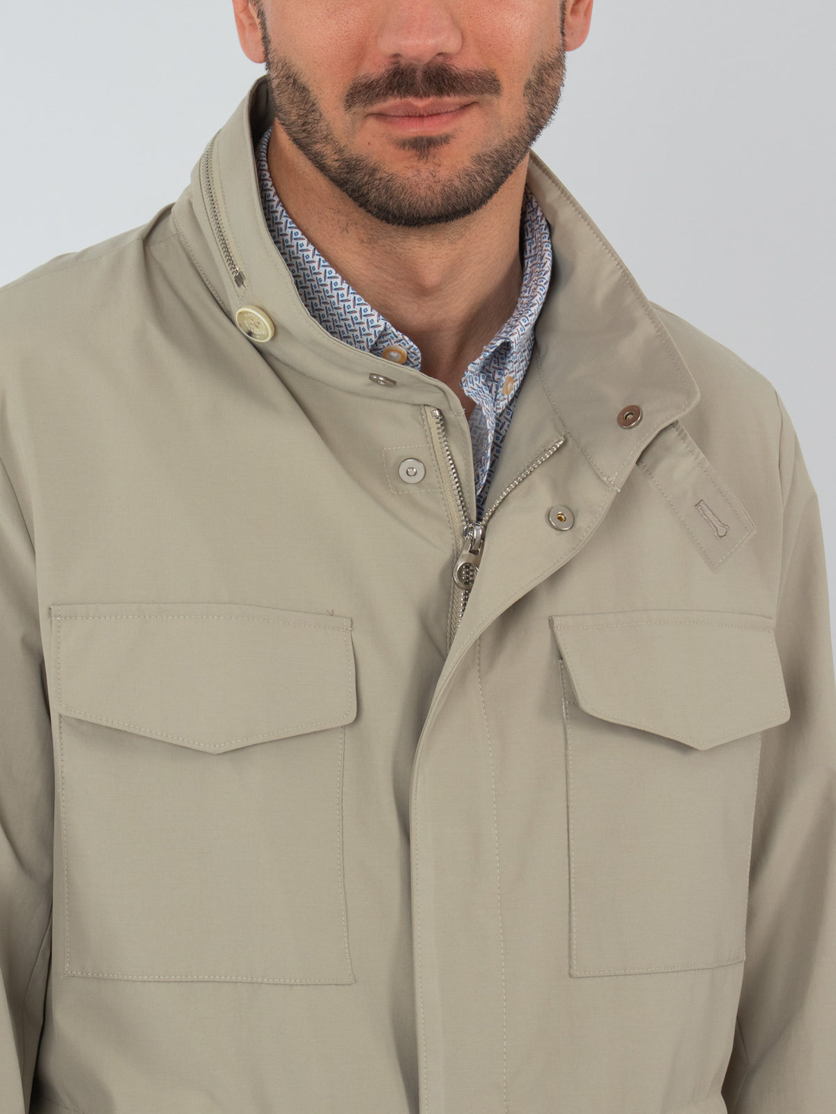 Multi-pocket parka