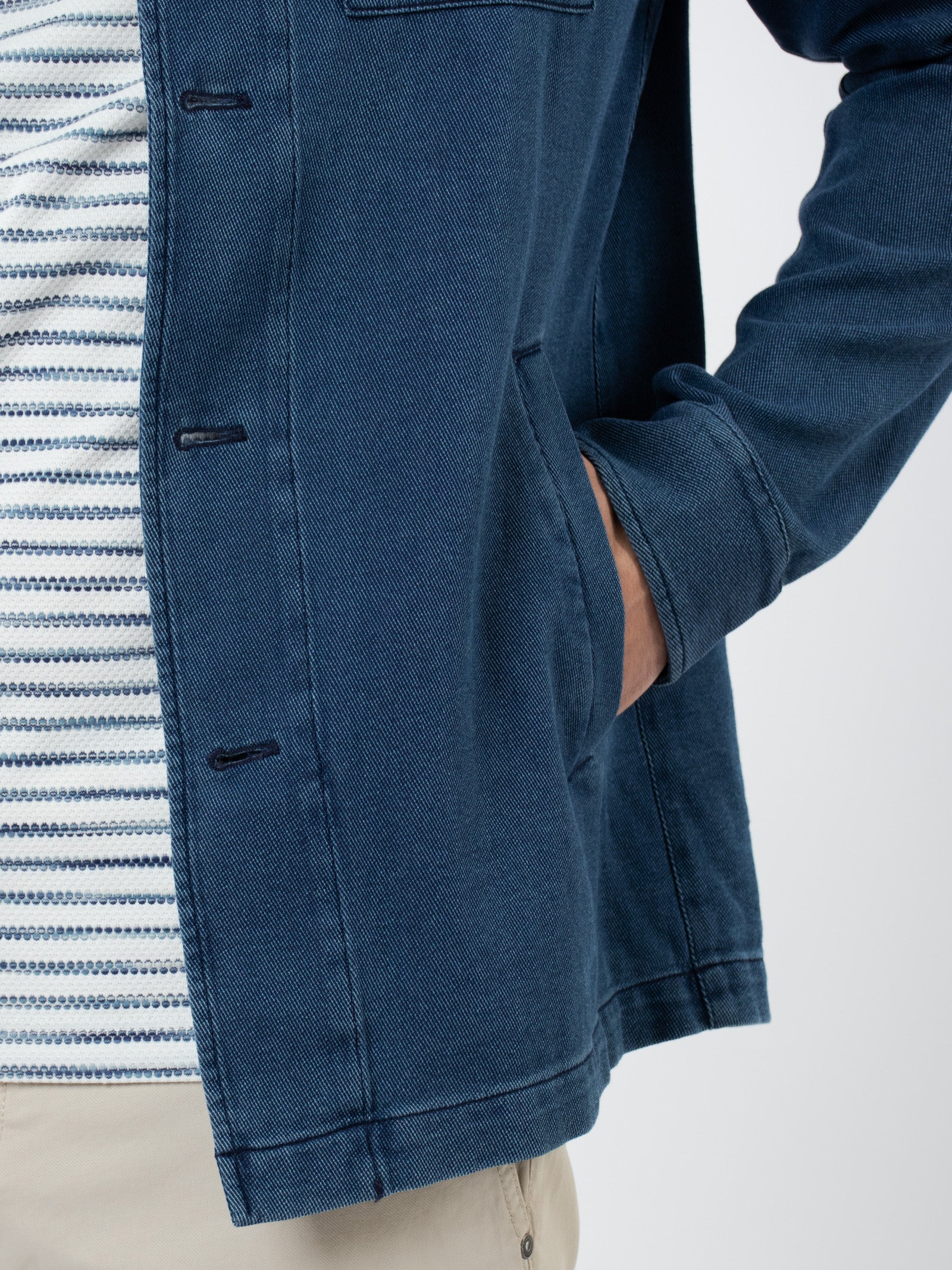 Sobrecamisa denim slim fit