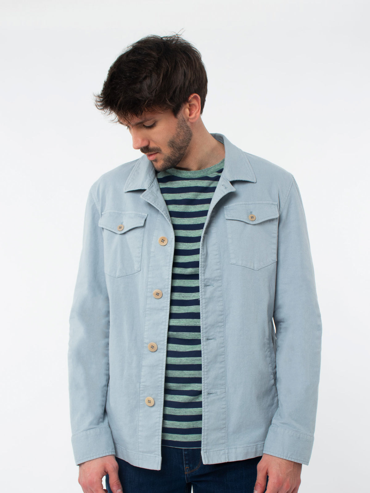 Sobrecamisa sarga