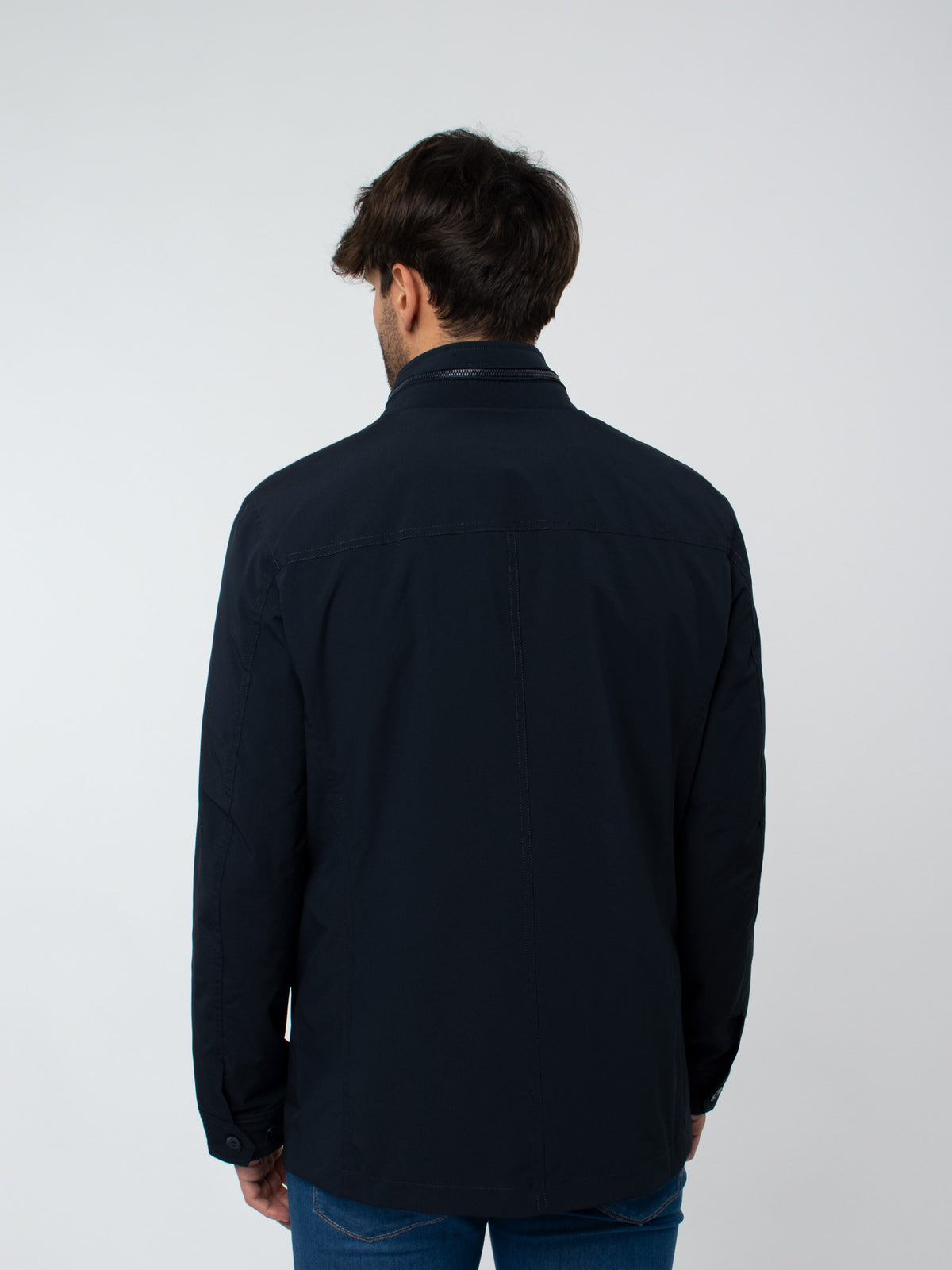 Technical parka with details