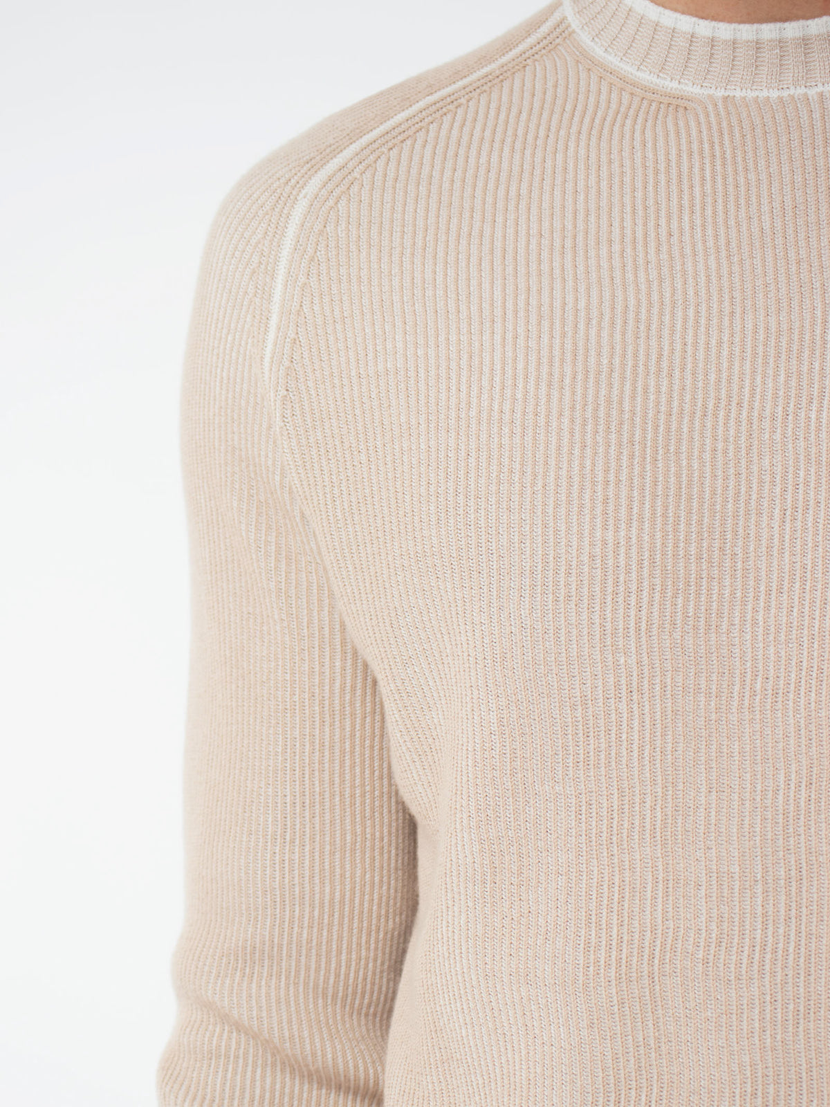 Structured-knit sweater