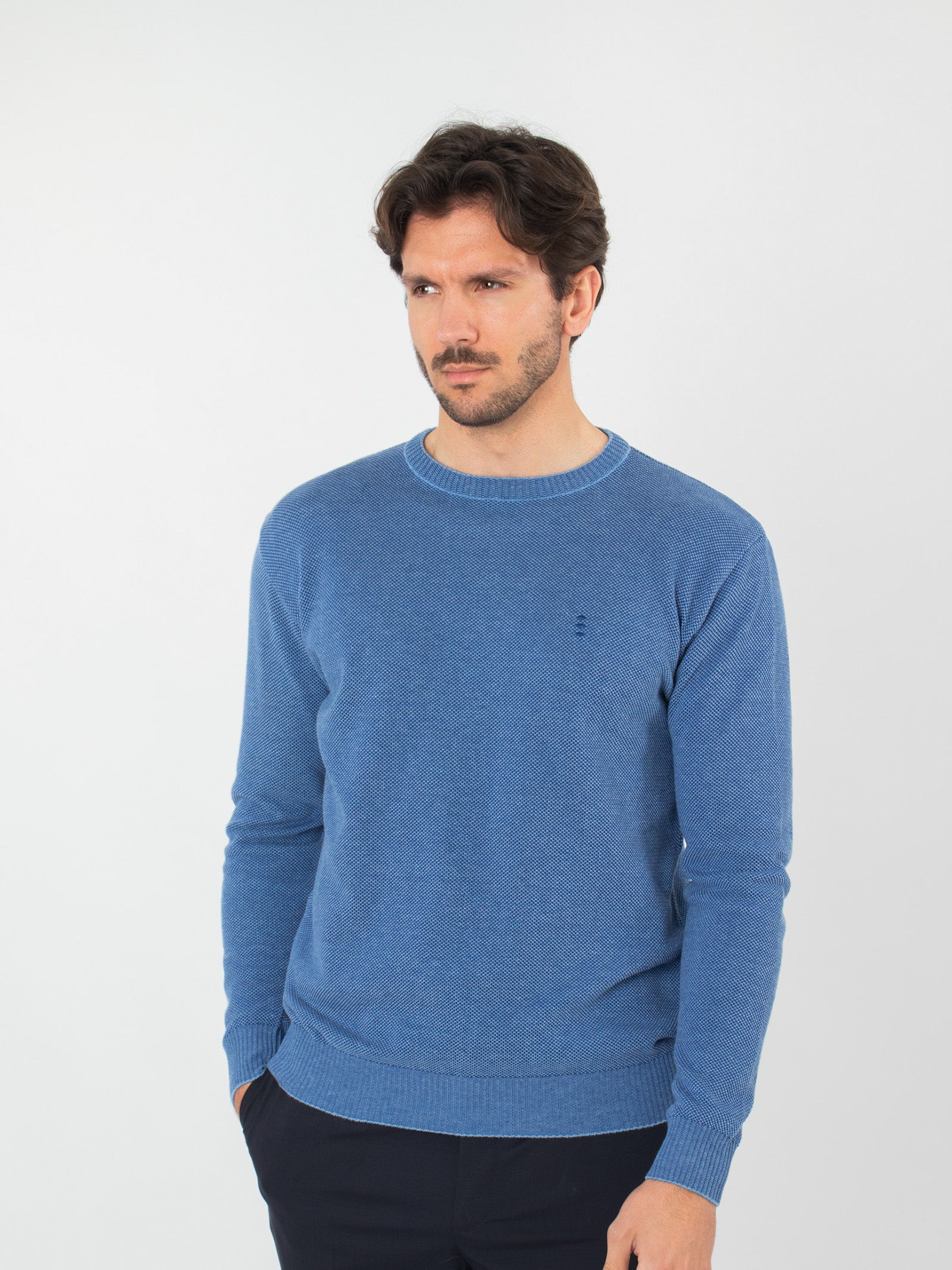 Jersey cuello redondo