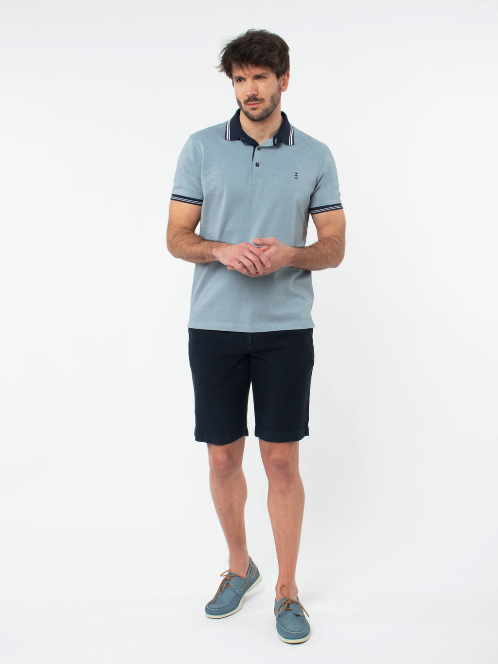 Bermuda lino regular fit