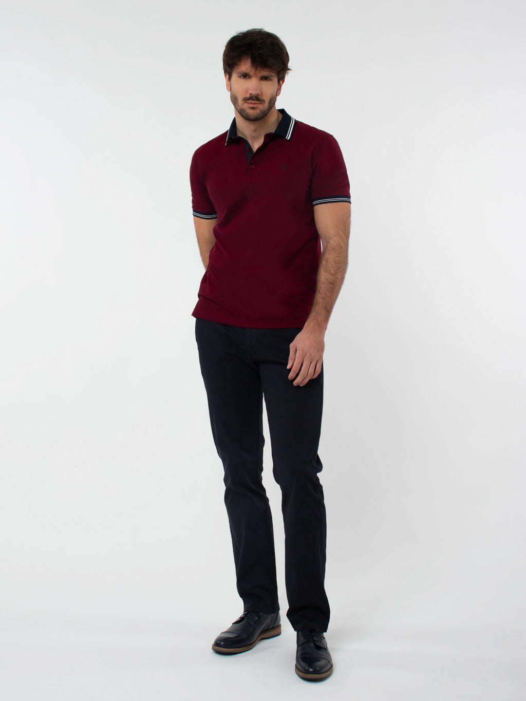 Pantalón chino microestructura