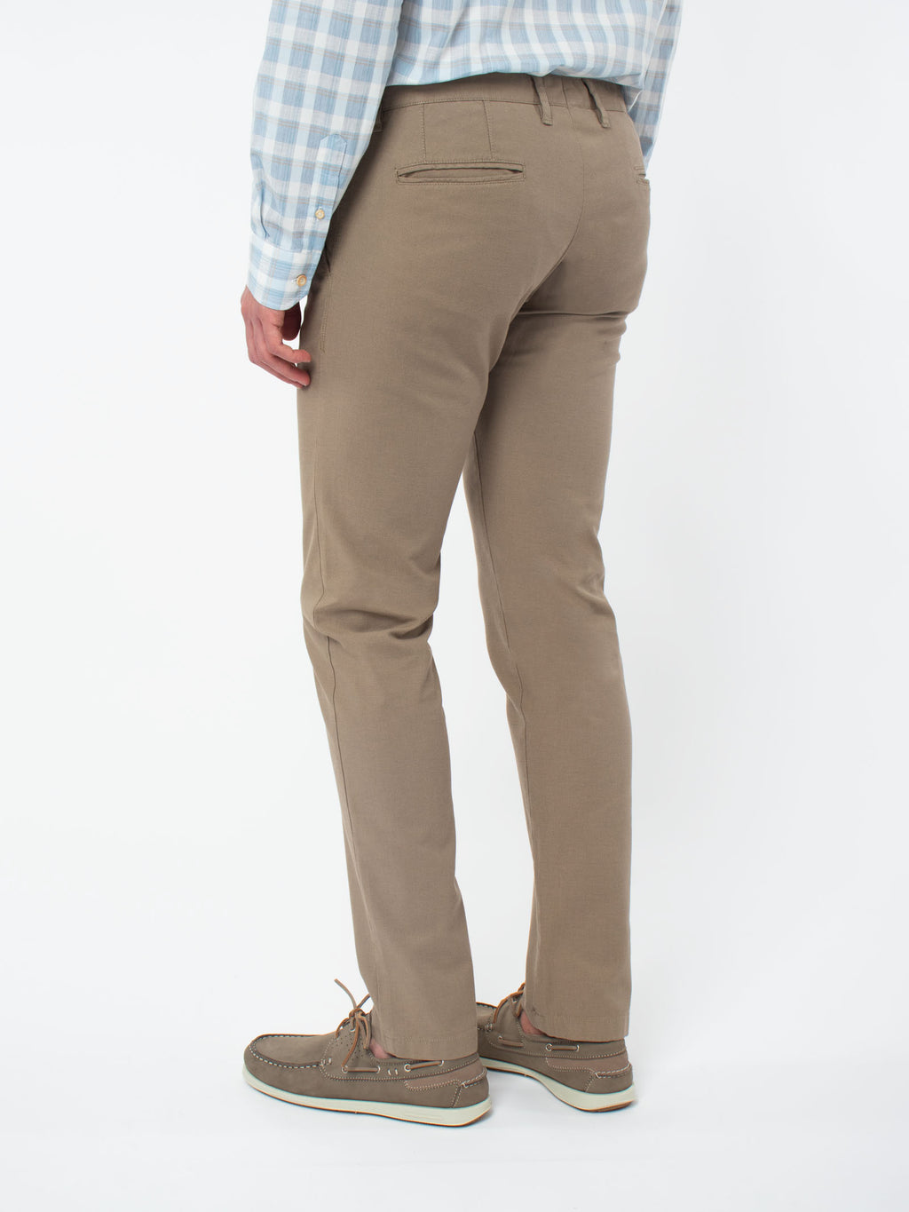 Pantalón chino slim fit texturizado