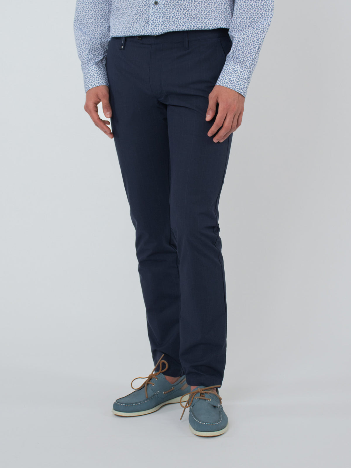 Pantalón chino cuadros