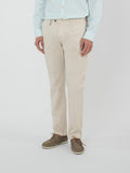 Pantalón chino slim fit con pliegue