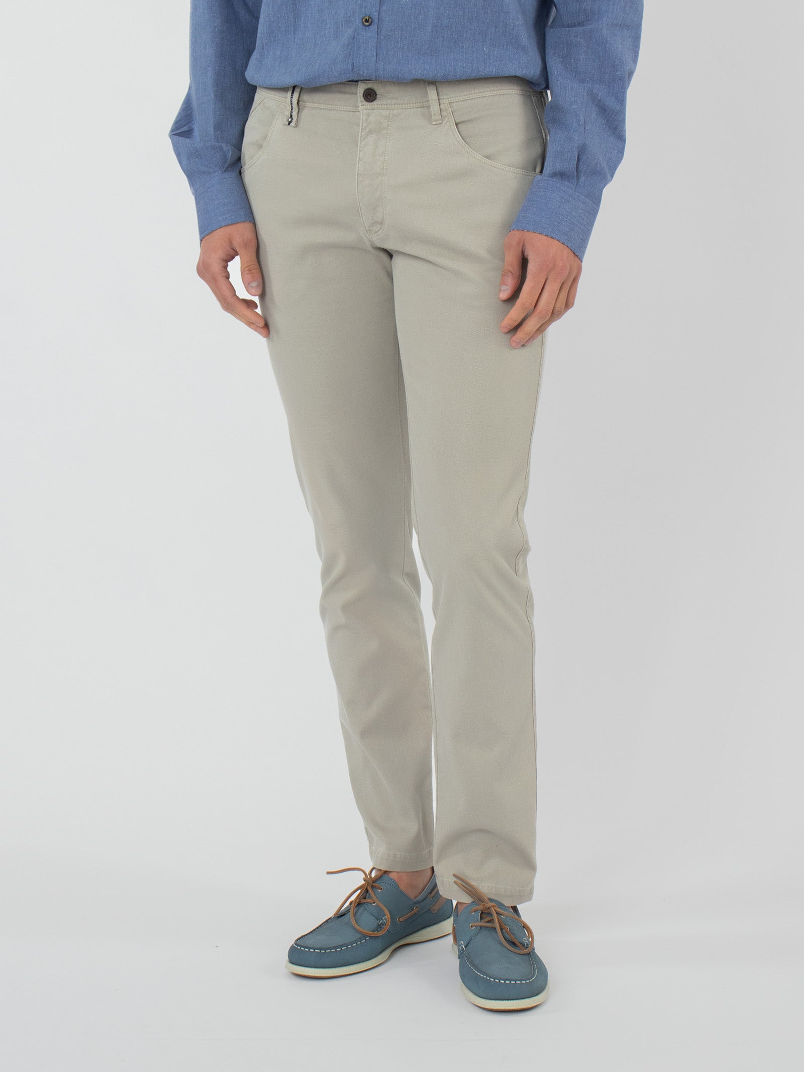 Pantalón tejanero microdibujo