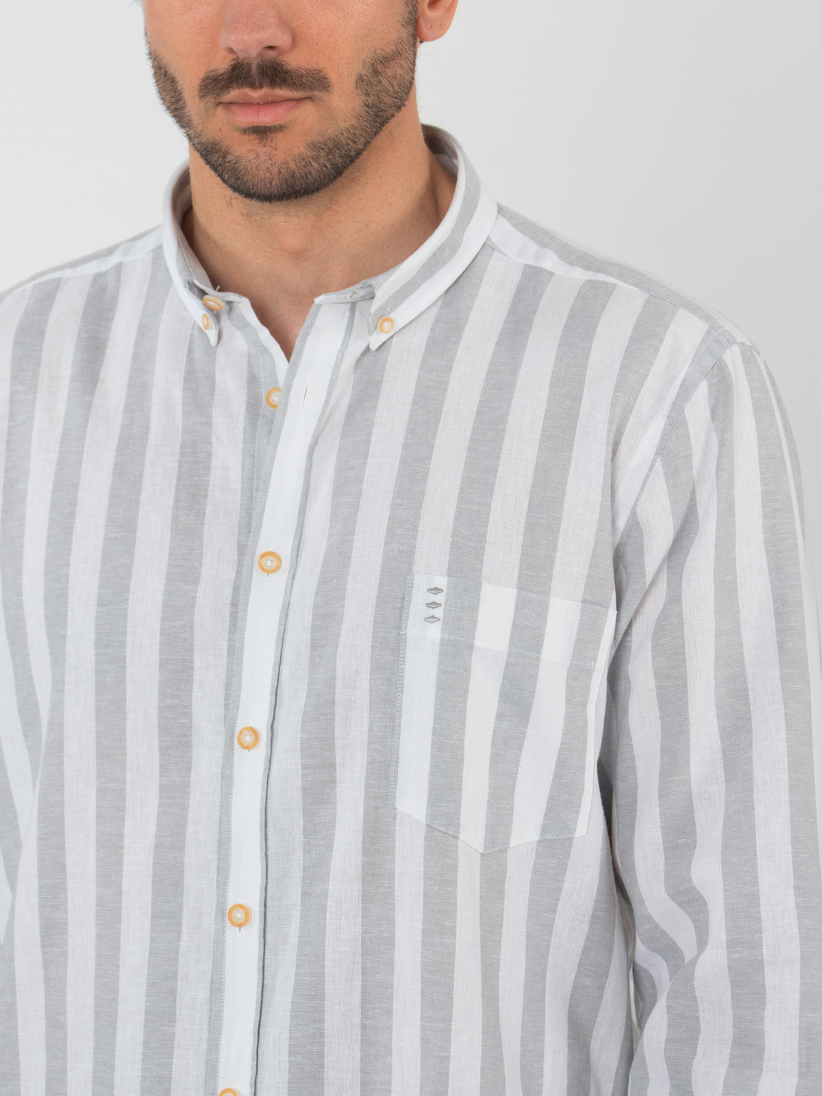 Camisa rayas slim fit
