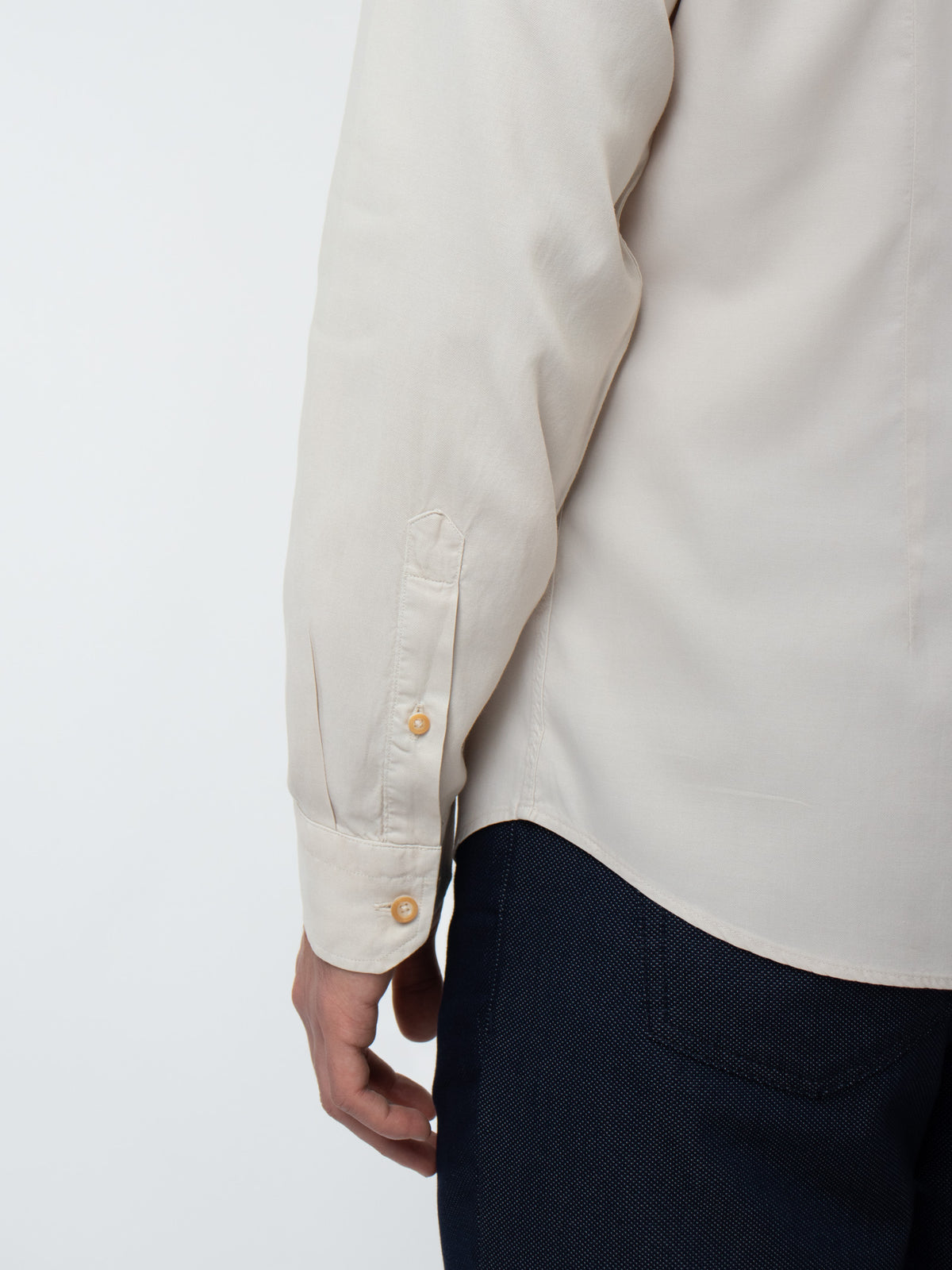 Camisa tintada slim fit