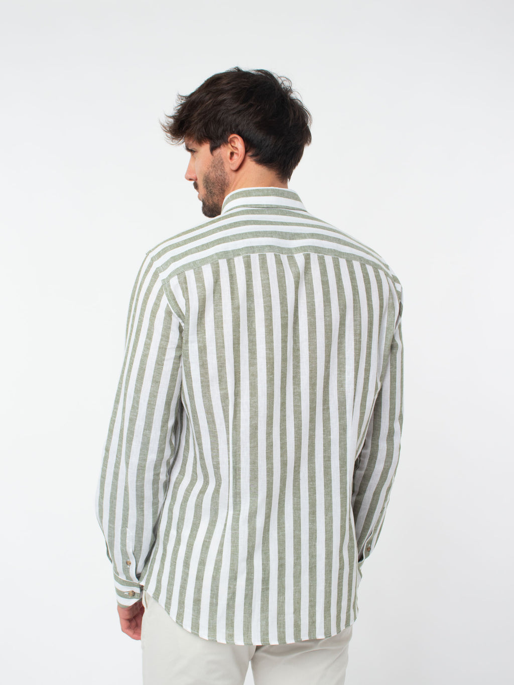 Camisa rayas slim fit