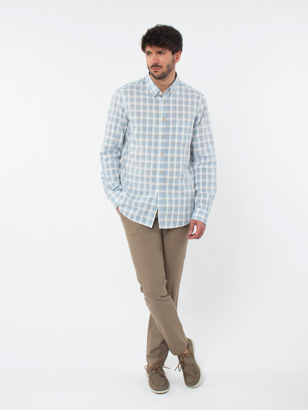 Camisa de cuadros slim fit
