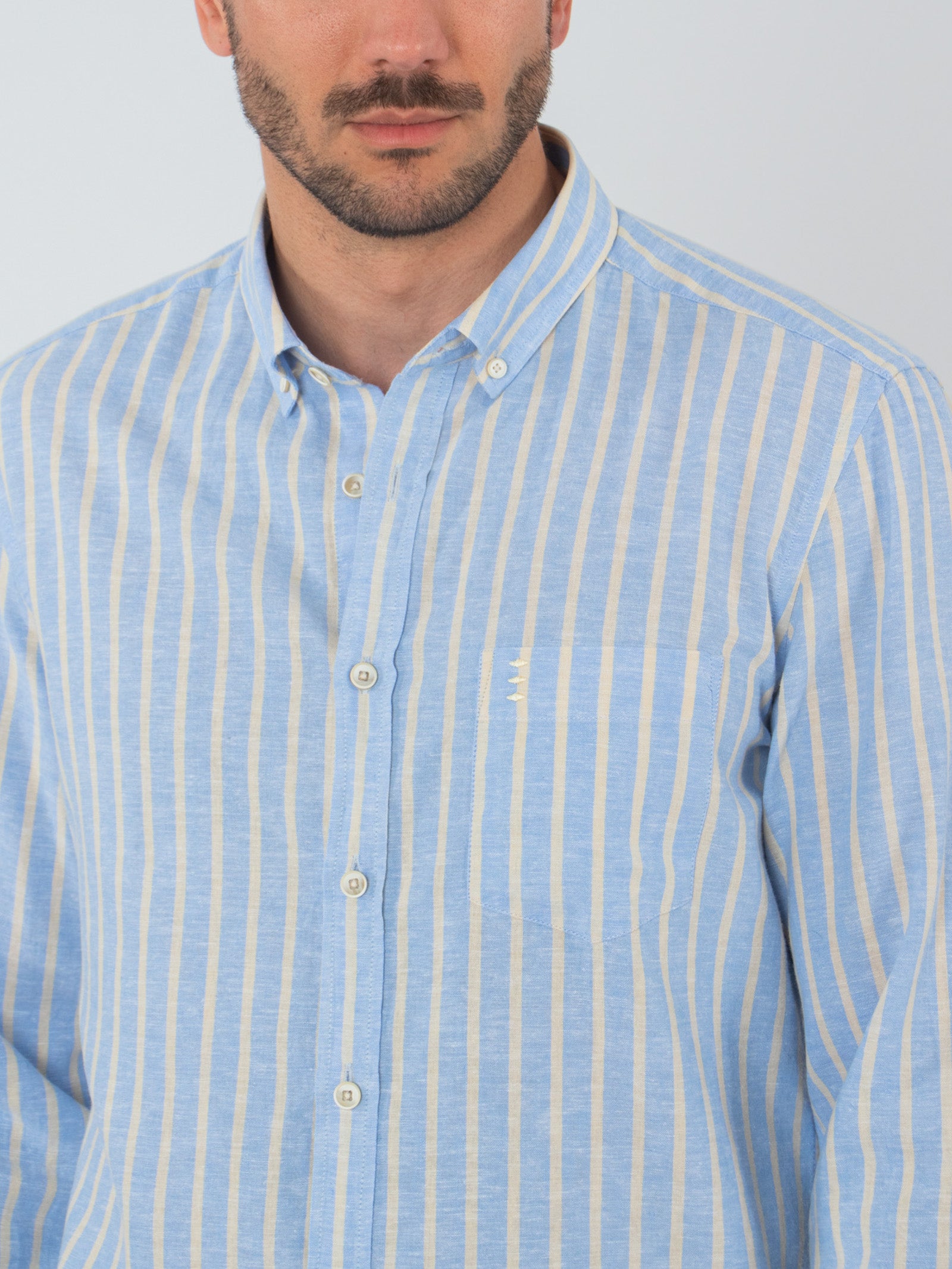Camisa rayas slim fit