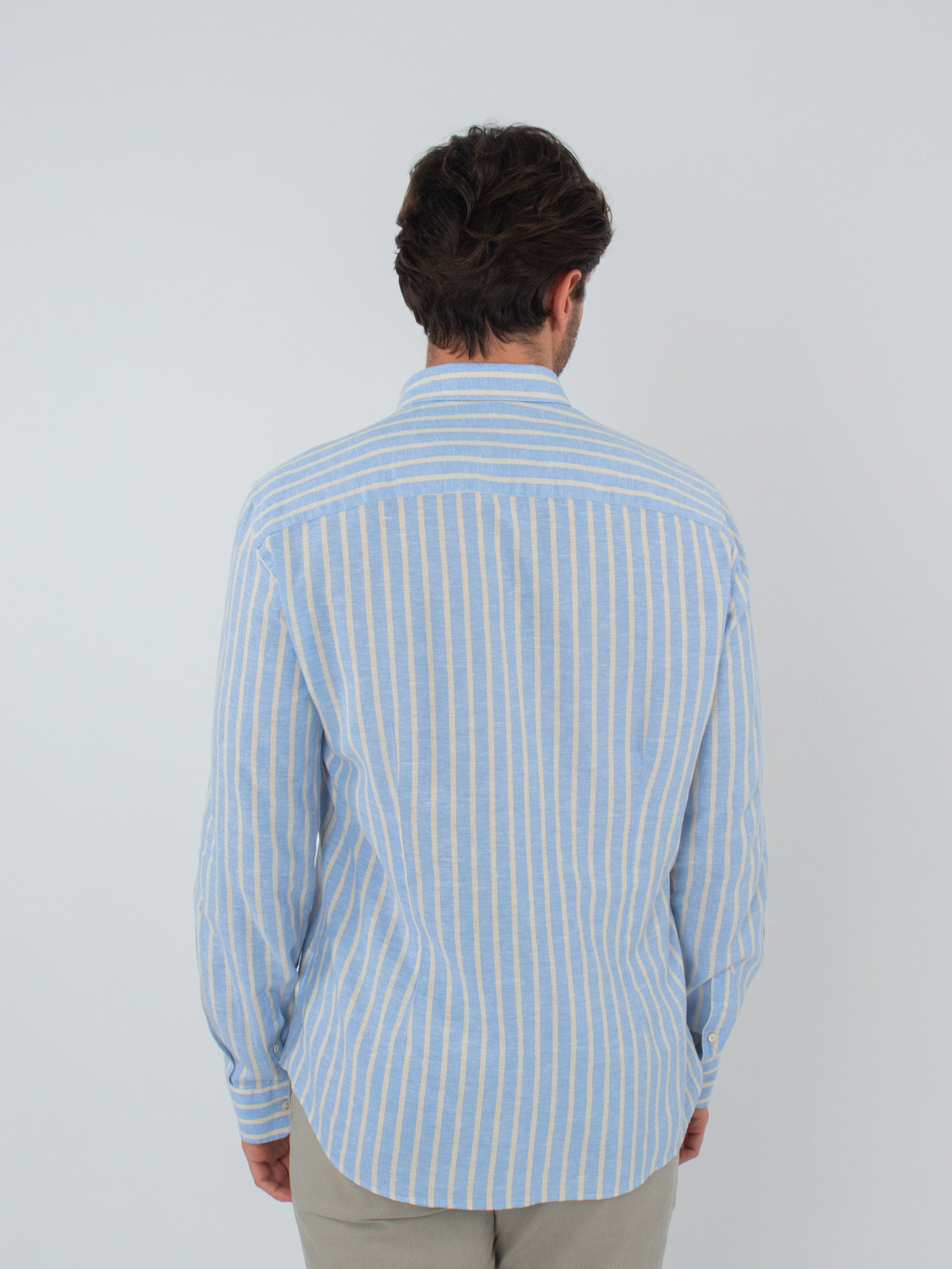 Camisa rayas slim fit