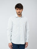 Camisa estructura estampada