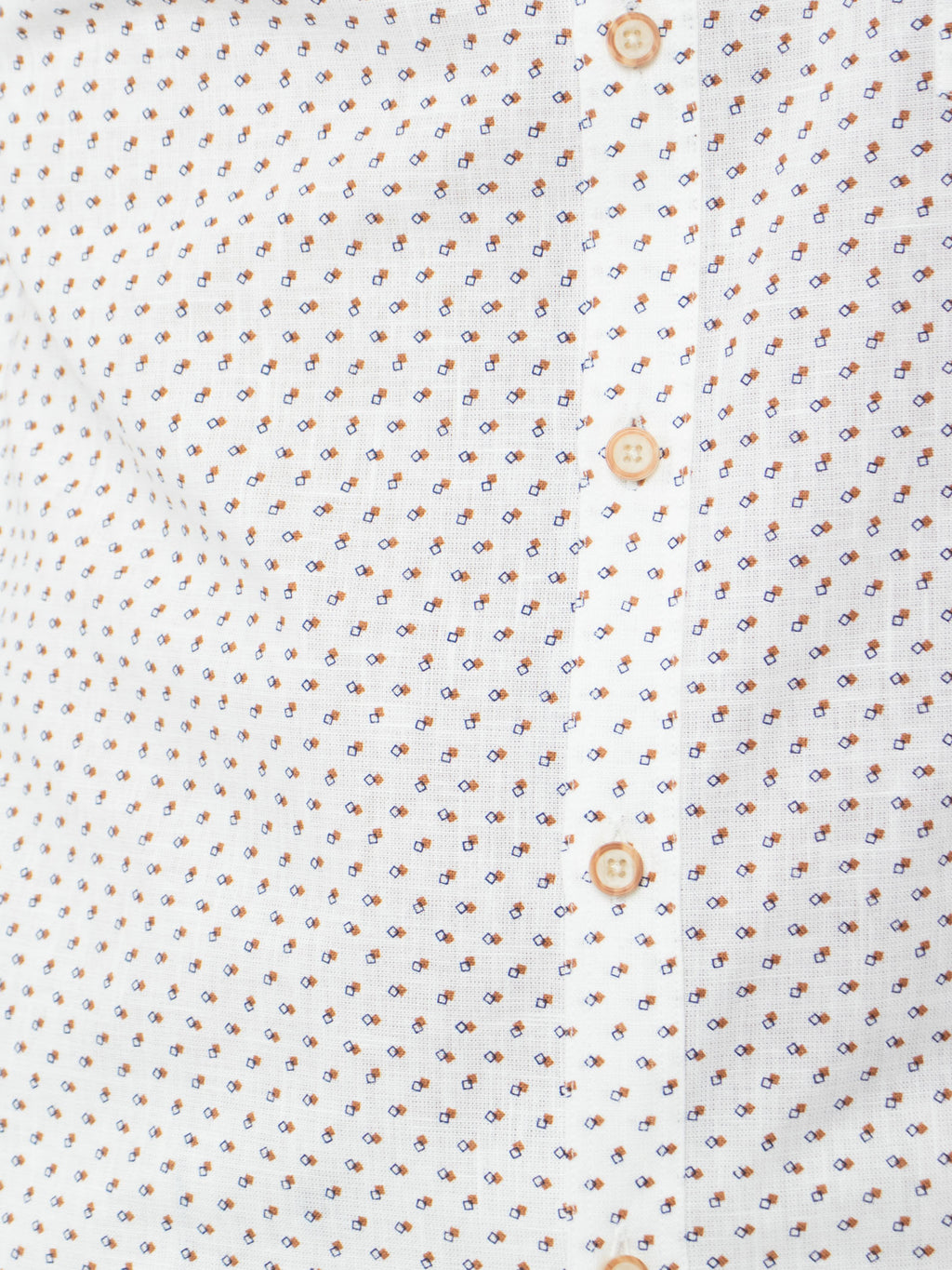 Regular fit shirt with micro-pattern