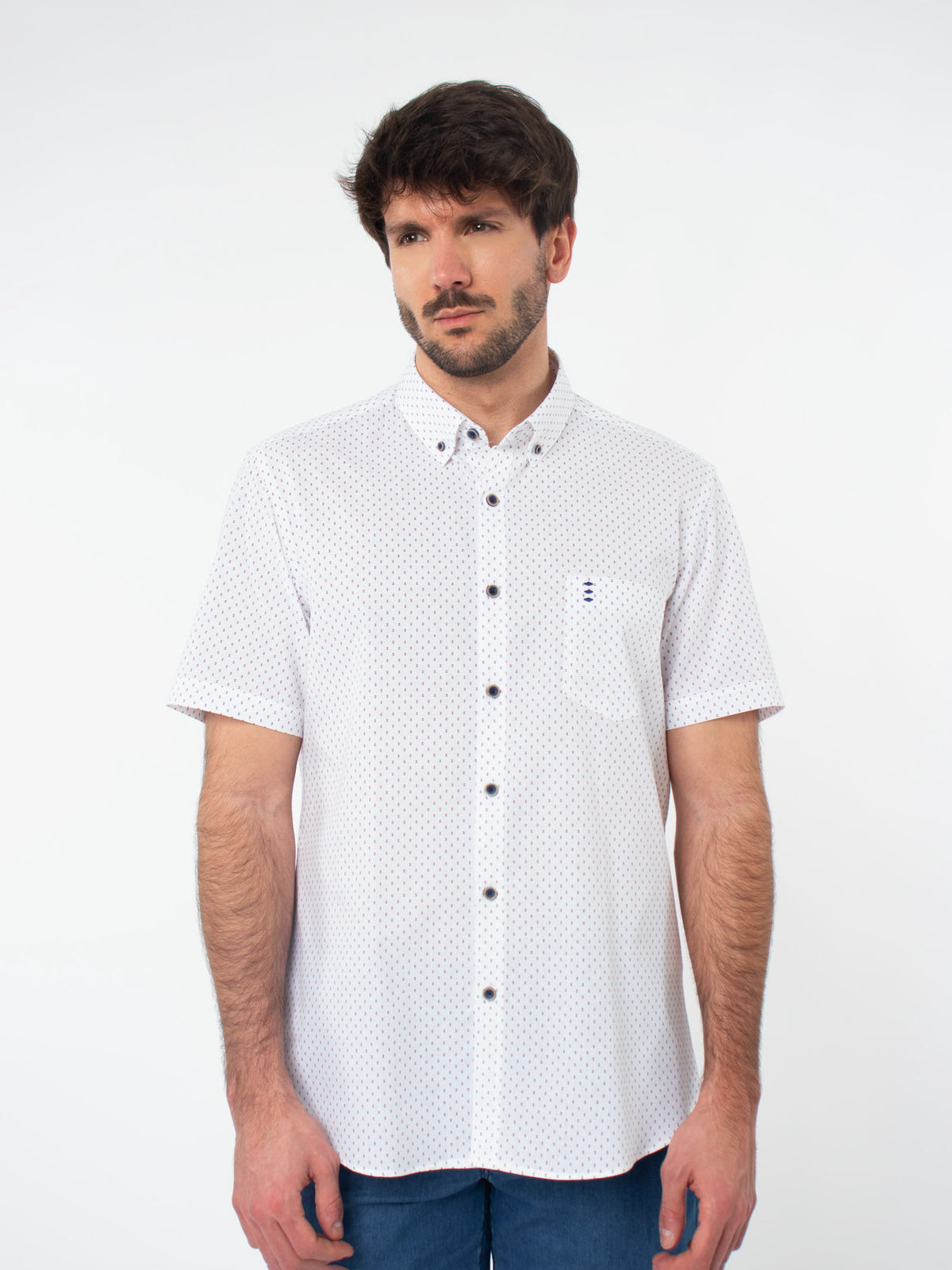 Regular fit printed shirt