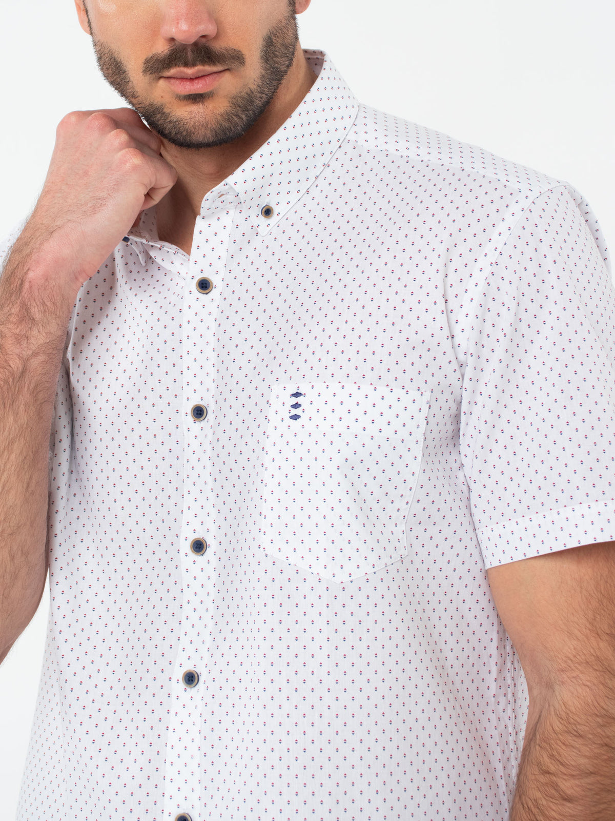 Regular fit printed shirt
