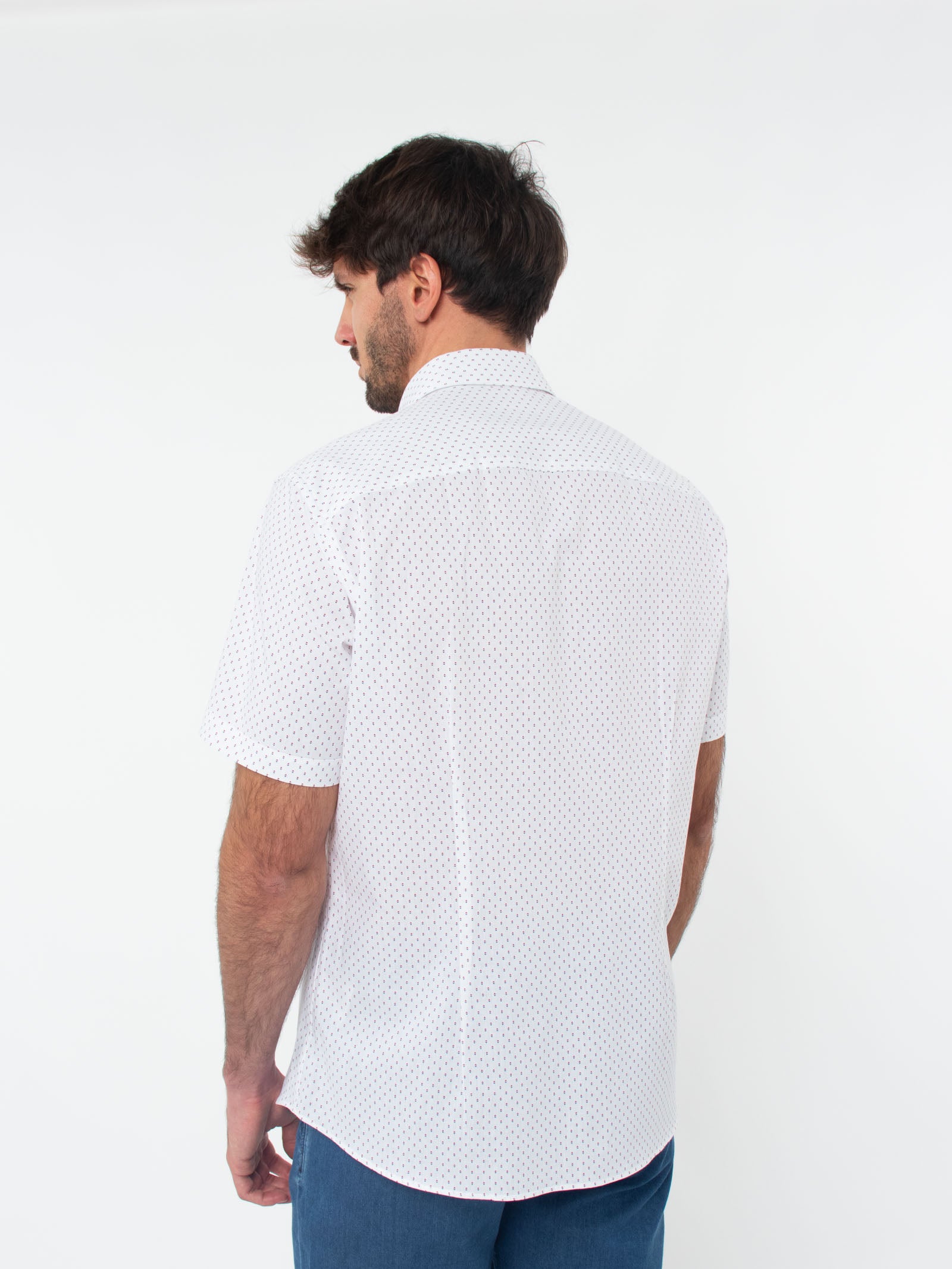 Camisa regular fit estampada