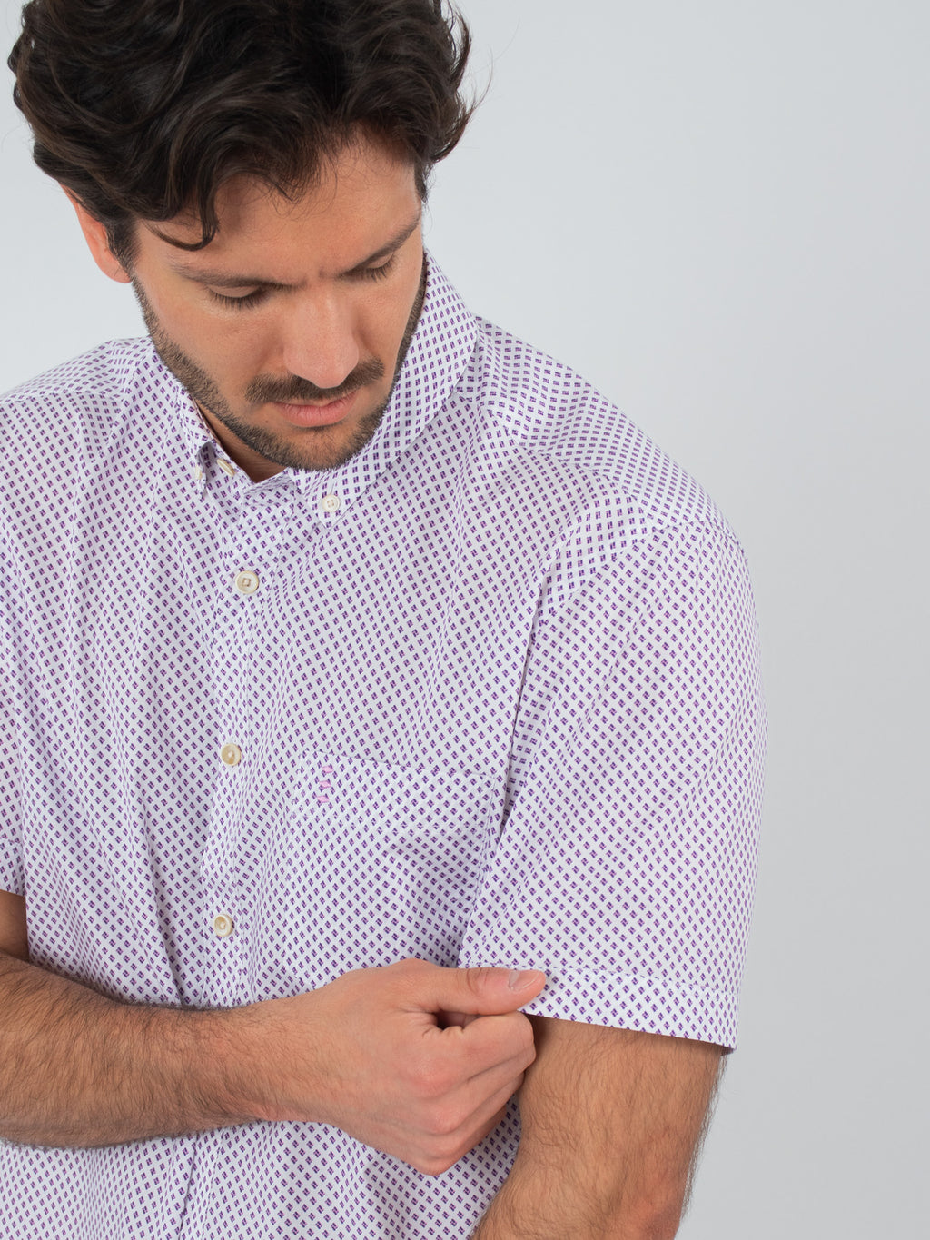 Camisa manga corta estampada