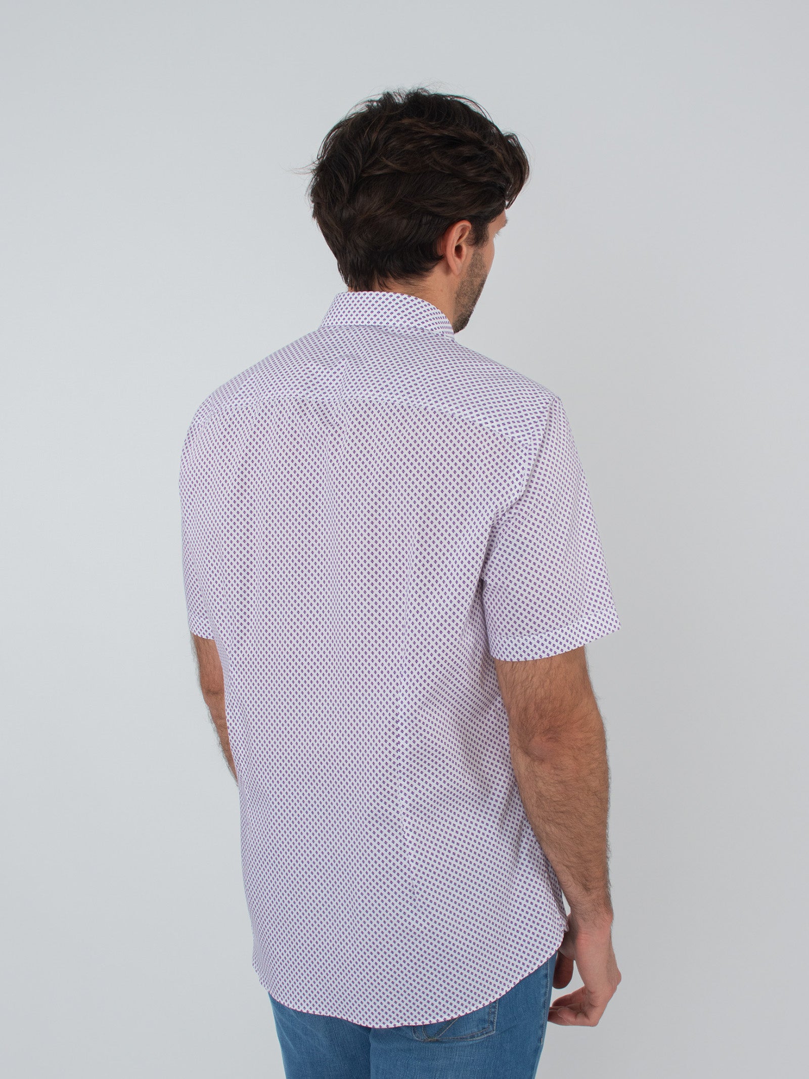 Camisa manga corta estampada