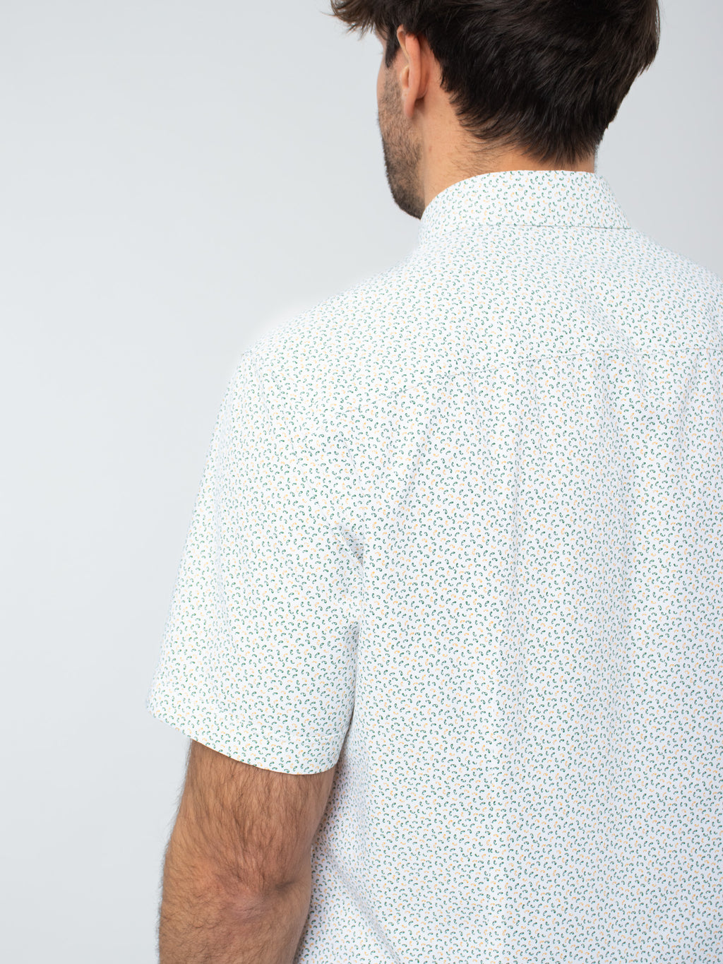 Camisa manga corta estructura