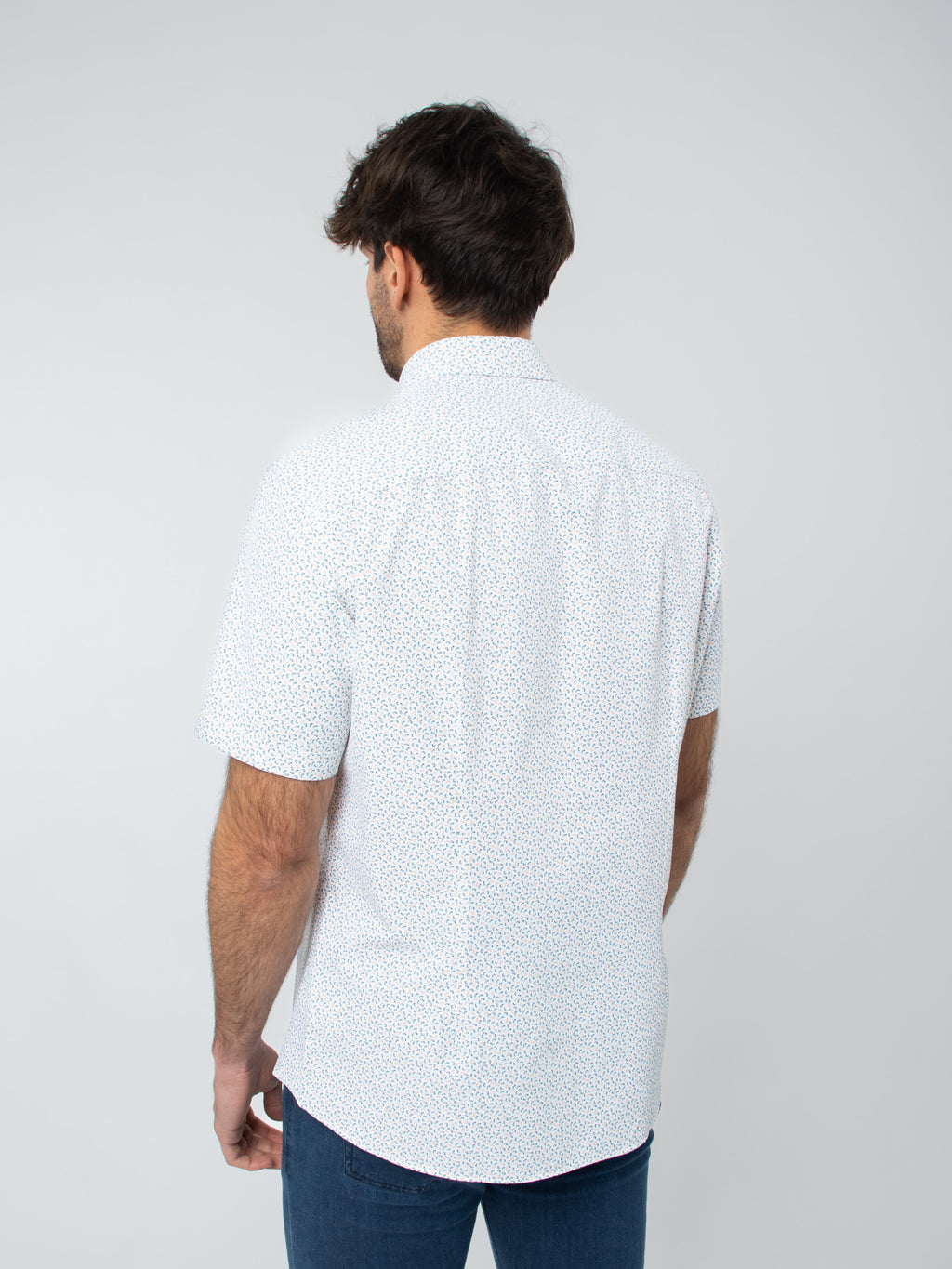 Camisa manga corta estructura