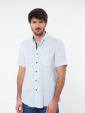 Camisa regular fit dobby