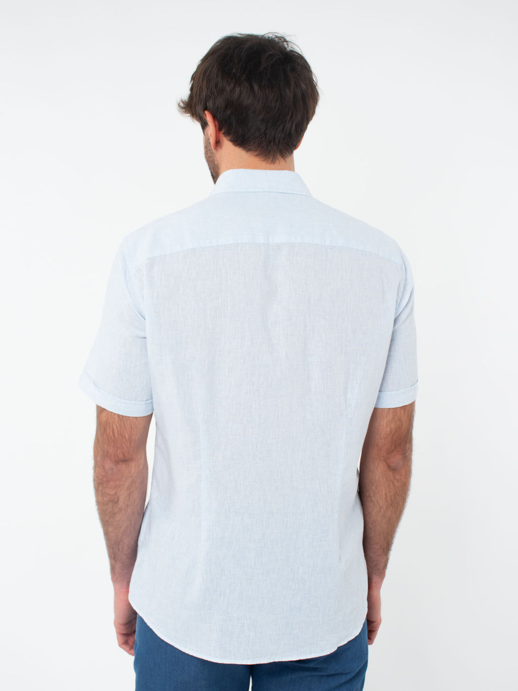Camisa regular fit dobby