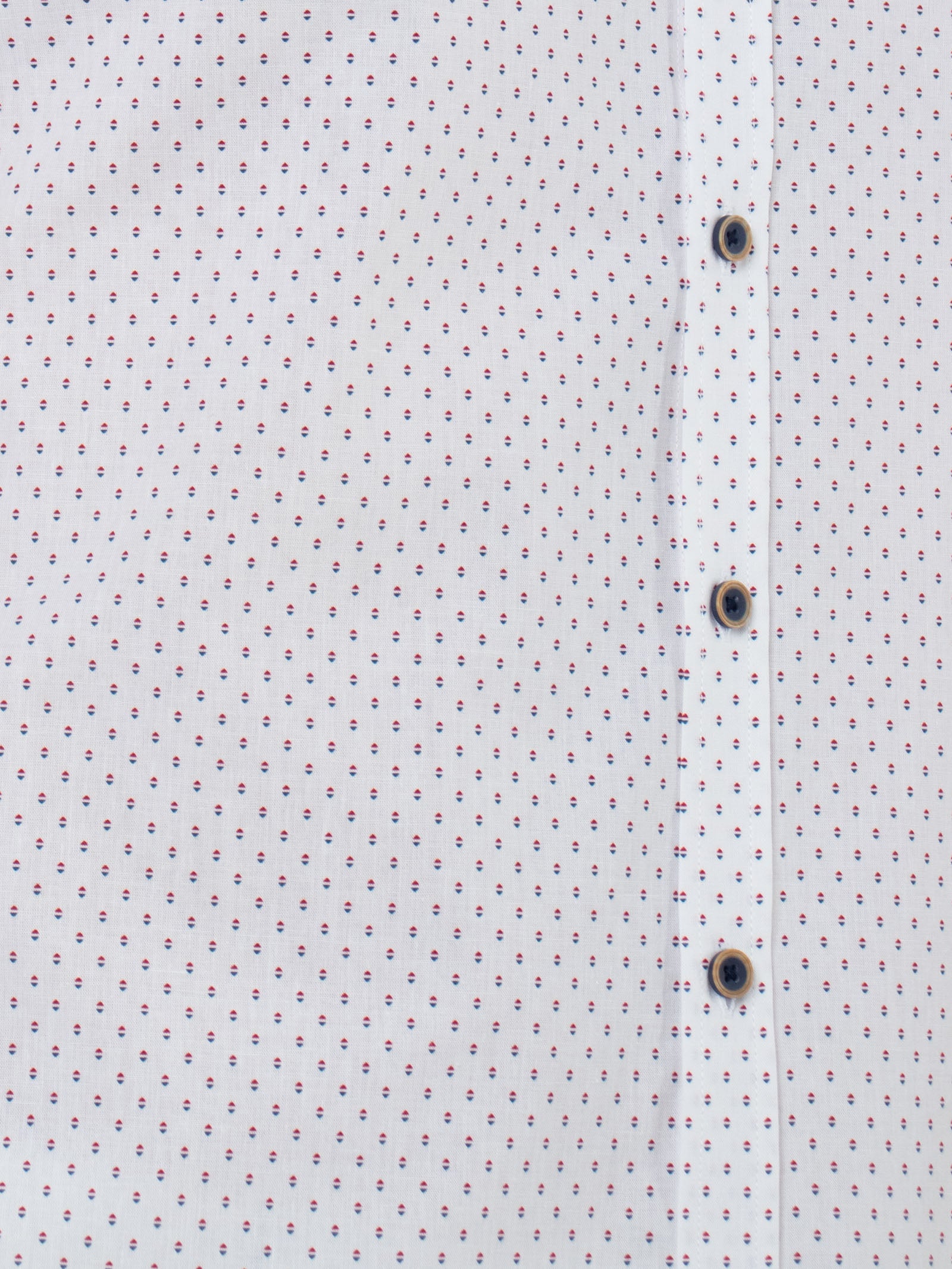 Camisa cuello mao slim fit