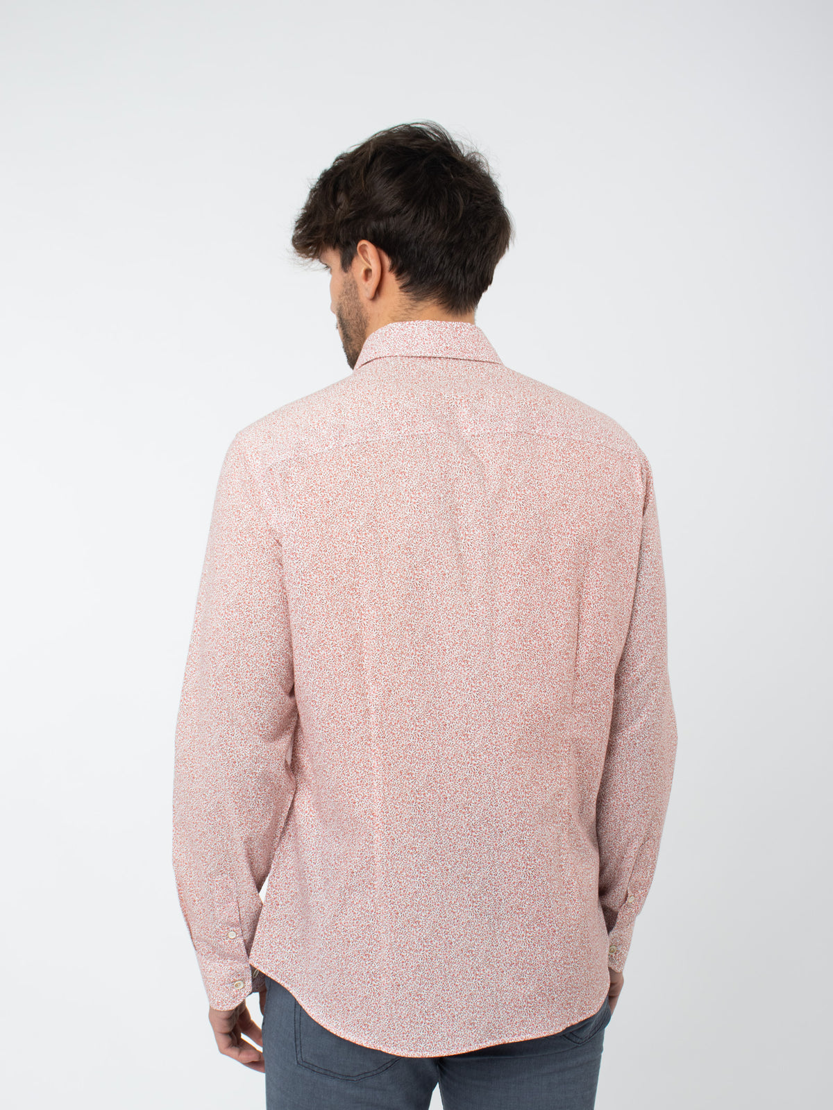 Camisa slim fit estampado floral