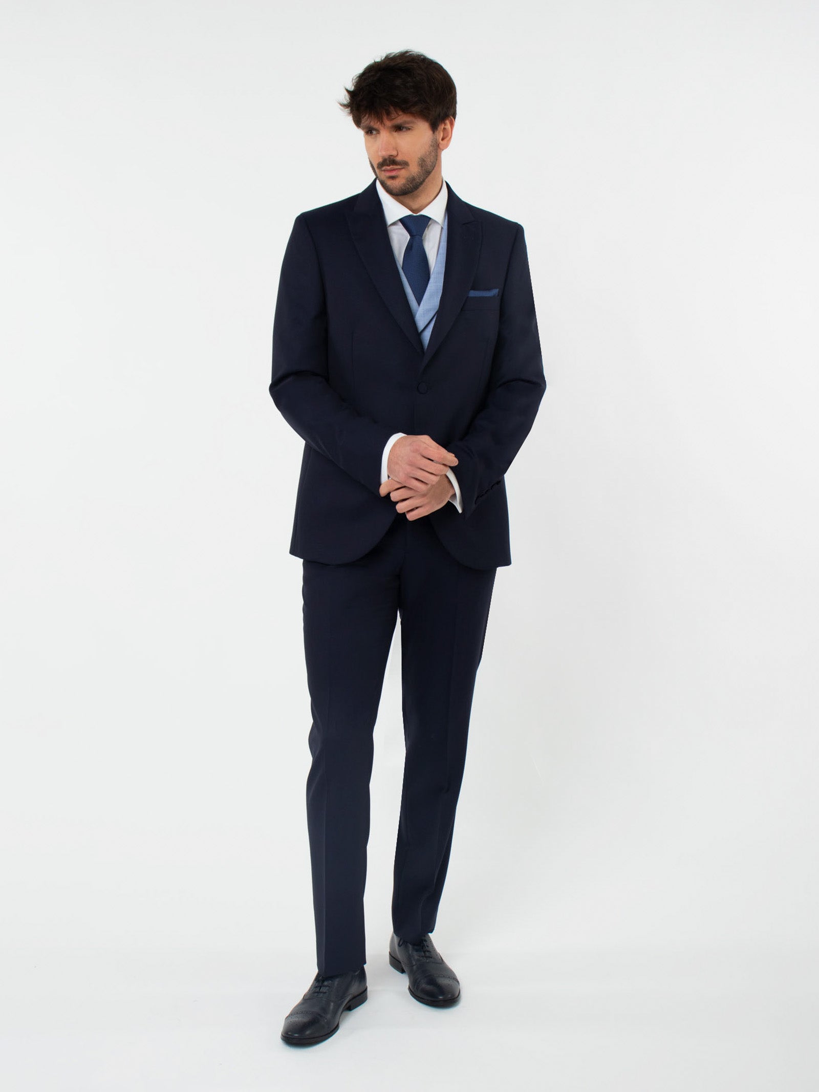 Camisa fiesta regular fit con microdiseño