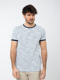 Bicolor striped T-shirt