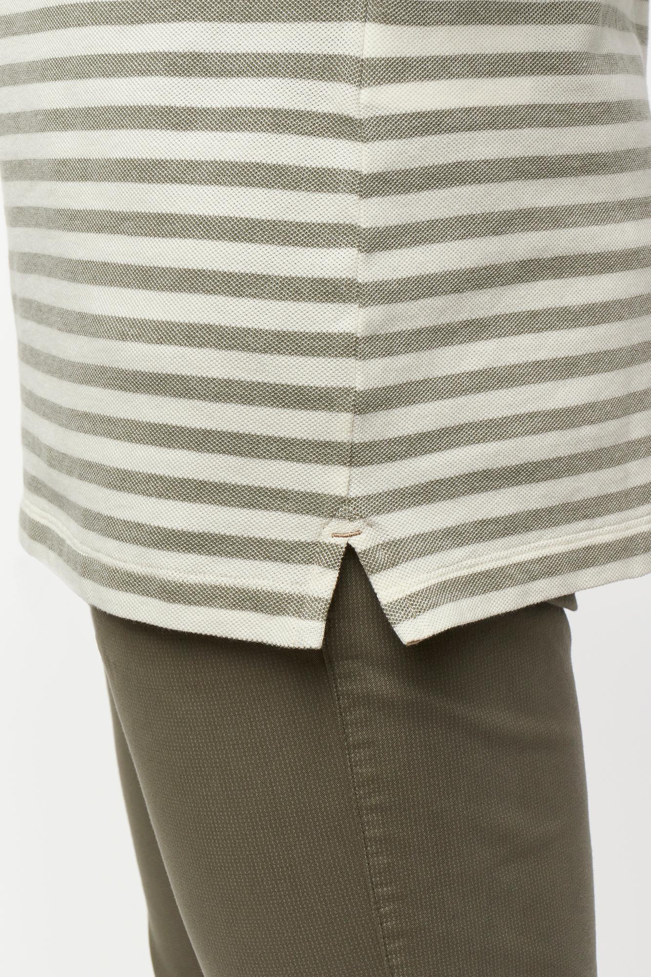 Polo rayas con bolsillo