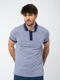 Polo jacquard detalles